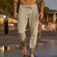 Herren leichte Strandhosen | Leicht – Khaki