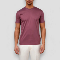 Herren leichtes lässiges T-Shirt | Kurzarm – Rot