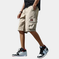Stylische Shorts mit mehreren Taschen für Herren | Cargo – Khaki