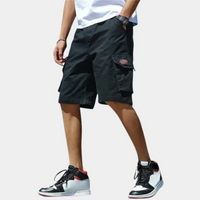 Stylische Shorts mit mehreren Taschen für Herren | Cargo – Schwarz