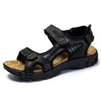 Herren stützende Walkingsandalen | Trekking – Schwarz