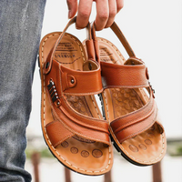 Herren Vintage-Stützsandalen | Trekking – Braun
