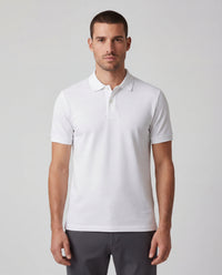 Jarvex - Weiches Poloshirt – Weiß