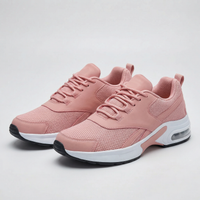 Maria - Damen Komfortschuhe mit Gedämpfter Einlegesohle – Rosa
