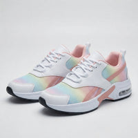 Maria - Damen Komfortschuhe mit Gedämpfter Einlegesohle – Regenbogen