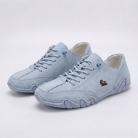 Milo - Damen Bequemer Sneaker für Mühelos Gehen – Himmelblau
