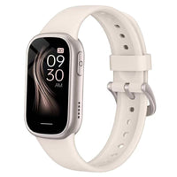 AquaFit Smartwatch – Wasserdicht und mit langer Akkulaufzeit – Weiß