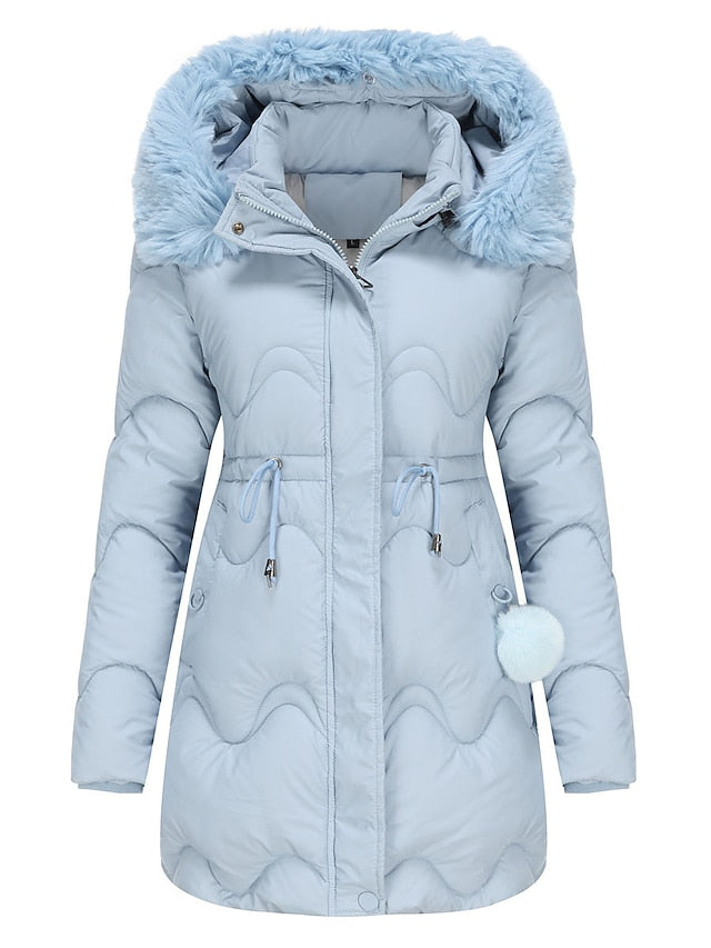 Geff | Elegante gefütterte Damen Winterjacke