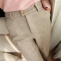 Elegante Damen Hose für jeden Anlass – Cremeweiß