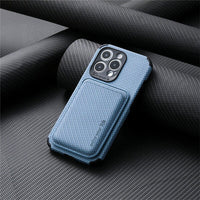 MagSafe Wallet Case | Sommerliche iPhone-Hülle mit integrierter Brieftasche – Blau