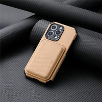 MagSafe Wallet Case | Sommerliche iPhone-Hülle mit integrierter Brieftasche – Beige