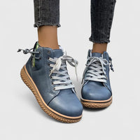 Nyrah | Orthopedic Boots – Blau