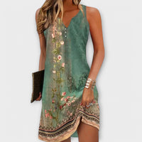 Tessa – Midi-Kleid – Grün