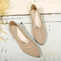 Siguna | Elegante Flache Schuhe für Damen – Aprikose