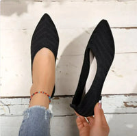 Siguna | Elegante Flache Schuhe für Damen – Schwarz