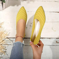 Siguna | Elegante Flache Schuhe für Damen – Gelb