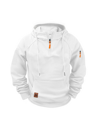 Erik™ – Klassischer Hoodie für Täglichen Tragekomfort | 1+1 gratis – Weiß