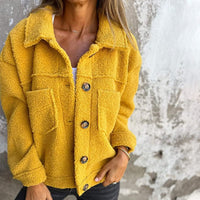 Mila | Stilvolle Jacke – Gelb