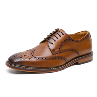 Sommer-Derbys für Herren - Bequeme Oxford Business Schuhe – Braun