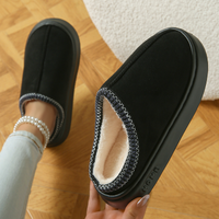 Turelle™ - Weiche Warme und Luxuriöse Hausschuhe – Schwarz