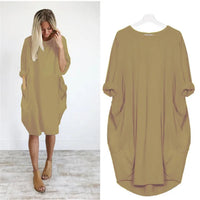 Myla – Sommertraum Kleid – Olivgrün