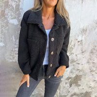 Ami™ | Eleganter Herbstmantel – Schwarz