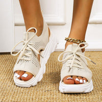 Addison | Konturiertes Fußbett Fußgewölbestütze Sandalen – Beige