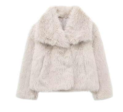 Wikase | Elegante warme Felljacke