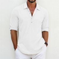 Premium Linen Shirt – Weiß