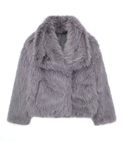 Wikase | Elegante warme Felljacke