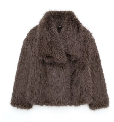 Wikase | Elegante warme Felljacke