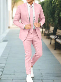 Herren Strand Hochzeitsgast Anzug | Rosa – Rosa