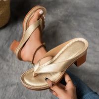 Lizzy | Elegante und bequeme Slipper – Gold