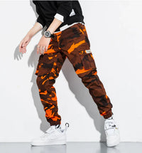 Luke™ | Premium Cargo-Hose – Orange Tarnung