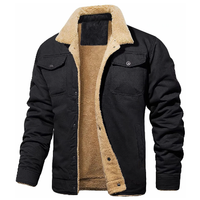 Rick™ - Herren Freizeit- und Stiljacke – Schwarz