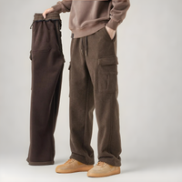 Mara | Bequeme Cargo Sweats für Herren Stil – Braun