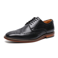 Sommer-Derbys für Herren - Bequeme Oxford Business Schuhe – Schwarz