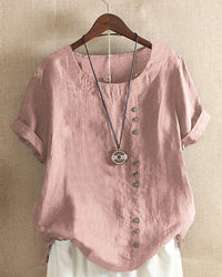 Sandra - Zeitlos elegante Bluse – Rosa