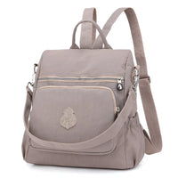 Diebstahlsicherer Rucksack Für Damen | Umhängetasche – Beige