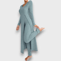 Seyra – Eleganter Zweiteiler – Blau