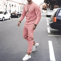 Dwayne - Stilvolles Hosen-Set – Rosa