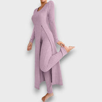 Seyra – Eleganter Zweiteiler – Violett
