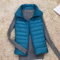Sophie - Leichte, warme Jacke – Blau