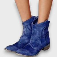 Weyona – Cowboy-Stiefeletten – Blau