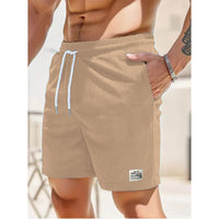 Kurze Hose mit Geräumigen Taschen für Herren | Ideal für den Sommer – Khaki
