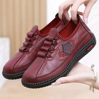 Marlene™ | Komfort Leder-Orthopädische Schuhe – Rot