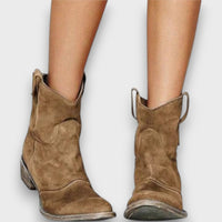 Weyona – Cowboy-Stiefeletten – Braun