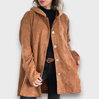 Corvianne – Lässige Kapuzenjacke – Khaki