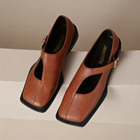Sonya – Orthopädische Leder Schuhe – Braun