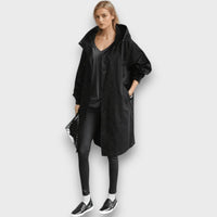 Lurea – Eleganter Regen-Trench – Schwarz